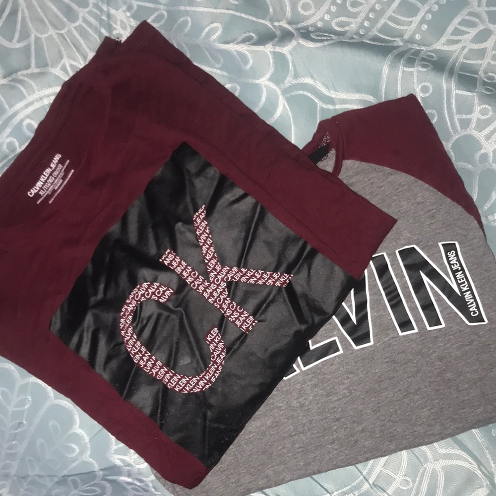 👔CALVIN KLEIN JEANS long sleeved shirts for boys